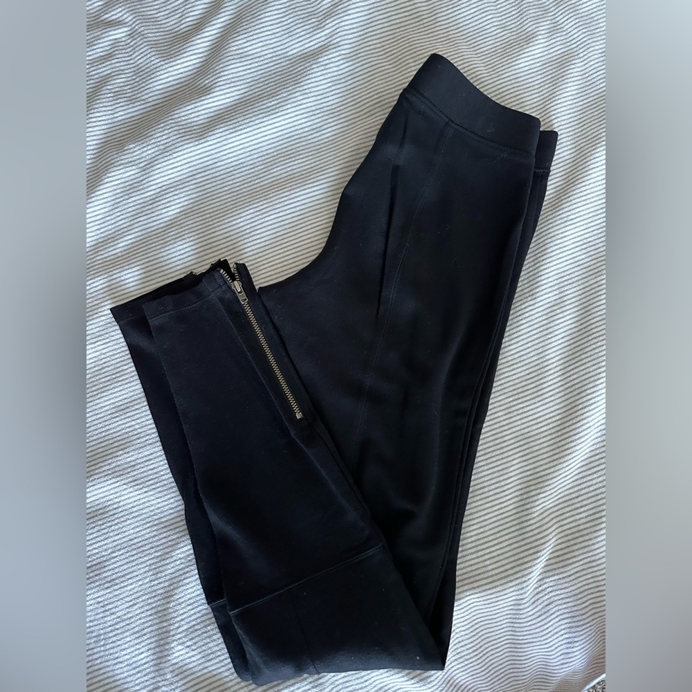 EXPRESS black Moto style legging